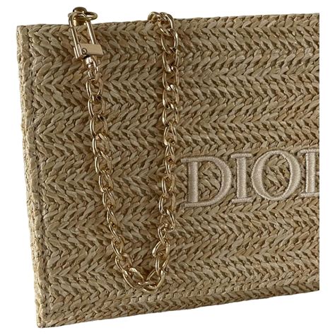 dior sac paille|sac de luxe Dior.